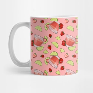 Strawberry Daiquiri Pattern Mug